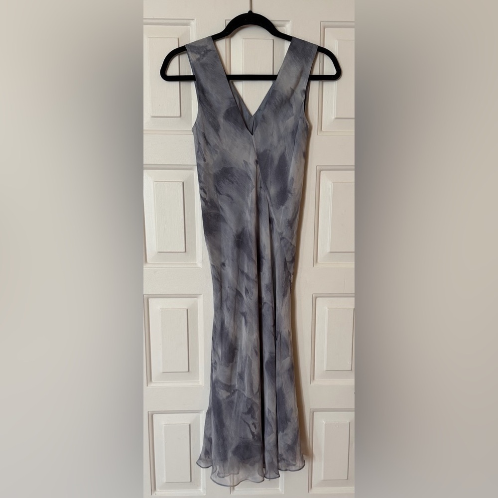 Vintage Banana Republic Silk Midi Dress